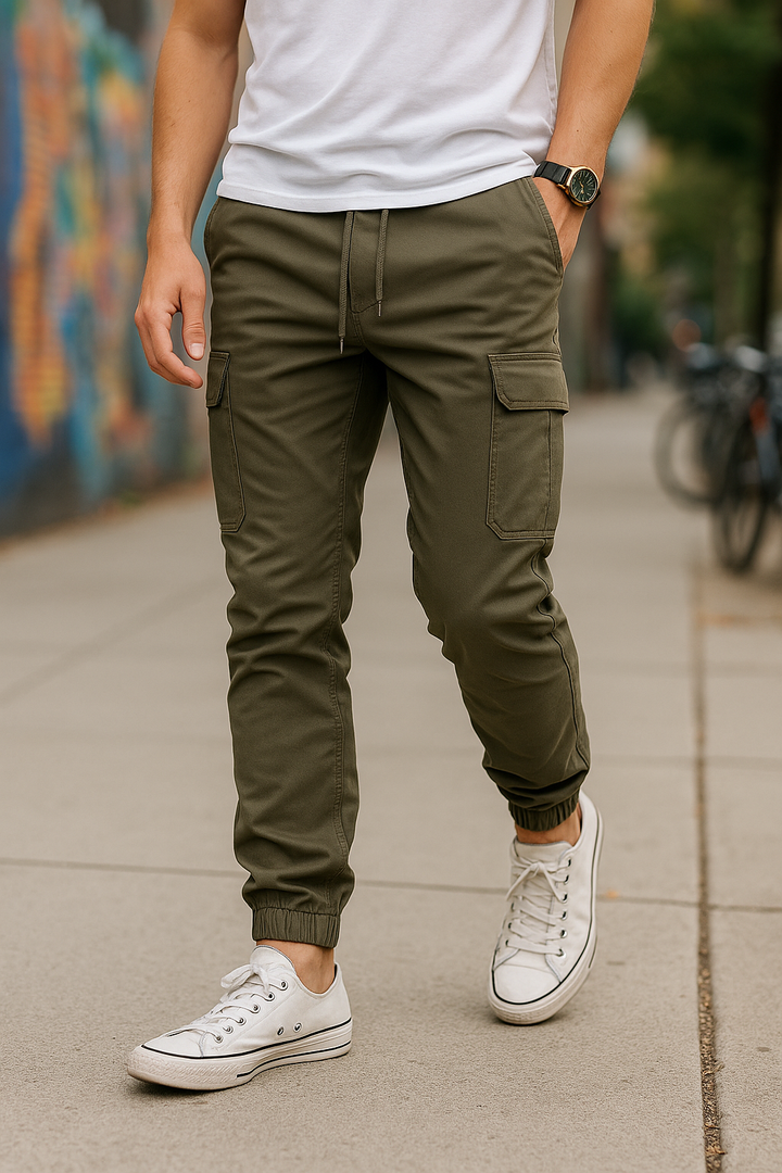 HendrixMode™ Luis | Cargo Joggingbroek met Relaxte Pasvorm