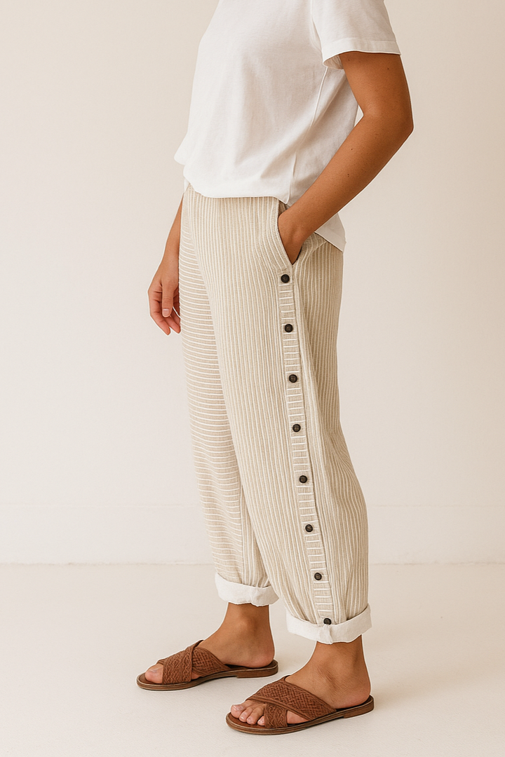 HendrixMode™ Sandrine | Linnen Broek