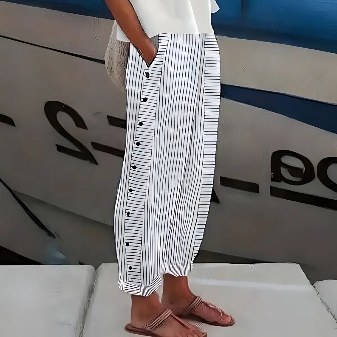 HendrixMode™ Sandrine | Linnen Broek