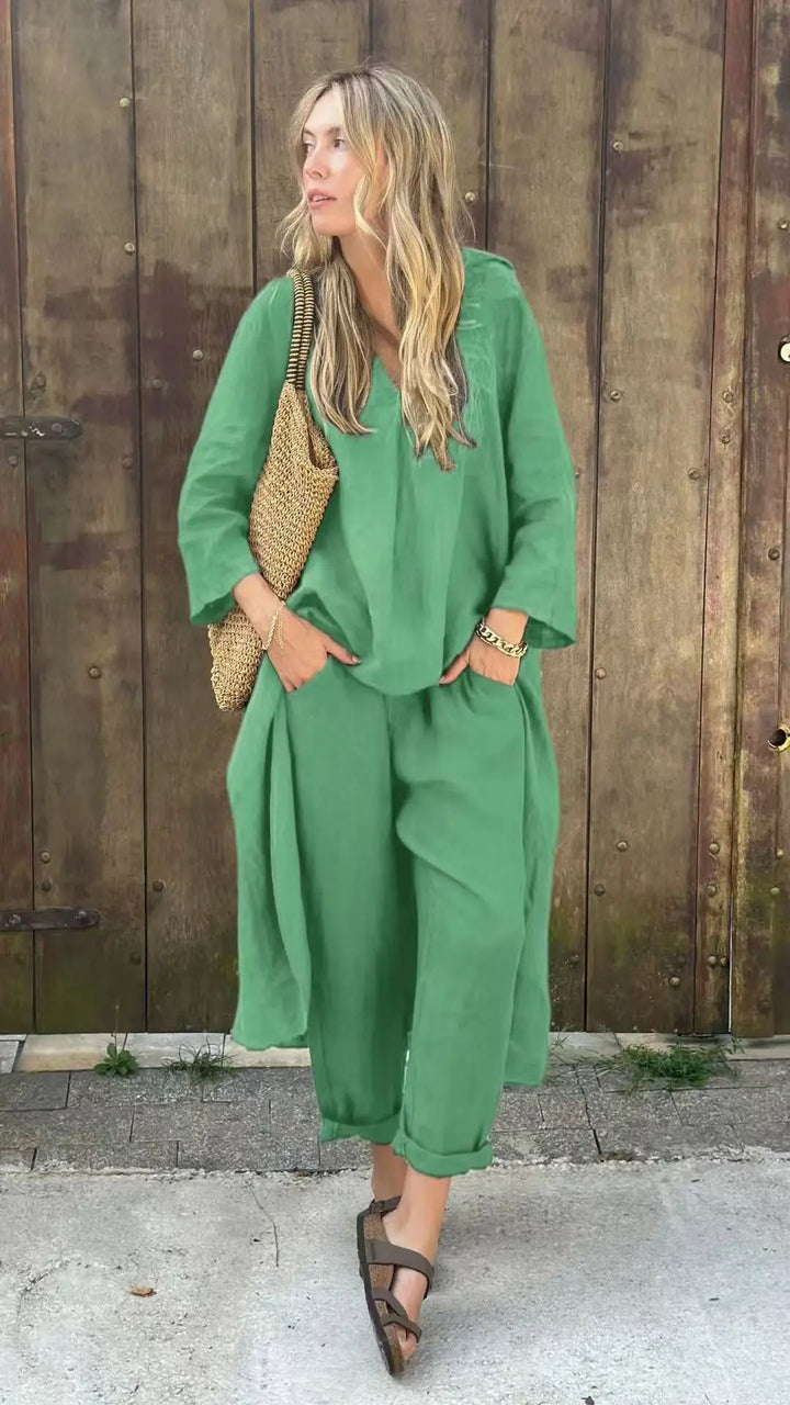 HendrixMode™ Alvina | Verfijnde en Elegante Twee-Piece Set