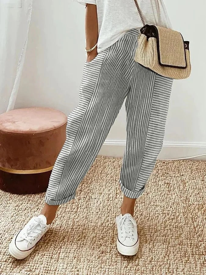 HendrixMode™ Lore | Comfortabele Gestreepte Broek