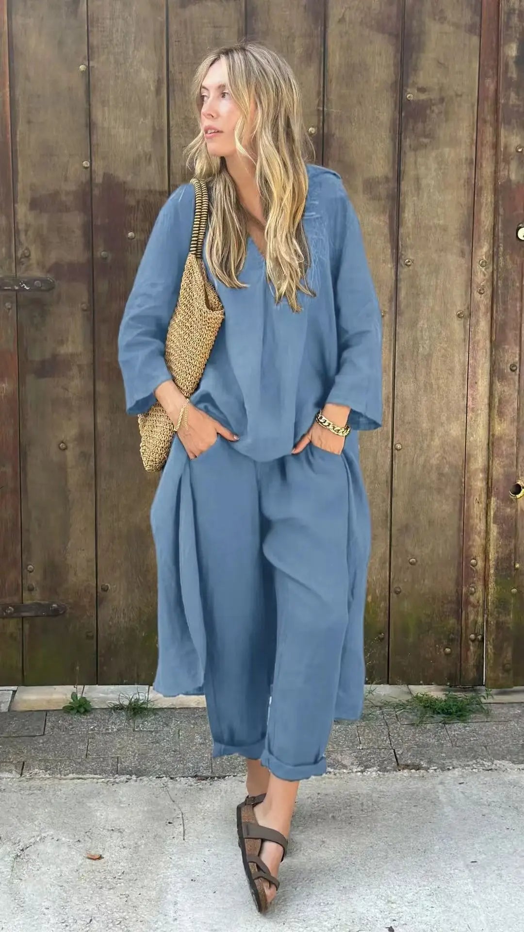 HendrixMode™ Alvina | Verfijnde en Elegante Twee-Piece Set