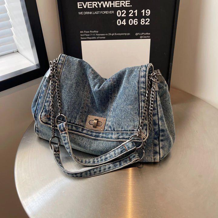 HendrixMode™ Elaya | Denim Schoudertas