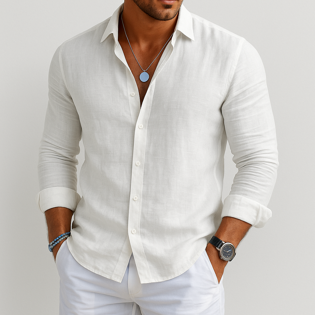 HendrixMode™ Jaromir | Elegante Overhemd van Ademend Materiaal